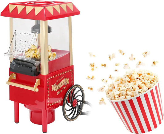 Macchina per Mais, rosso, per Popcorn Modello Retrò