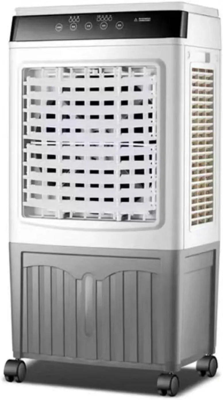 Condizionatore E 3 40l-Remote, 40 L, portatile, ruote di trasporto, timer, 3 velocità, Raffr scator vaporativo Da 40 Litri Con T l comando