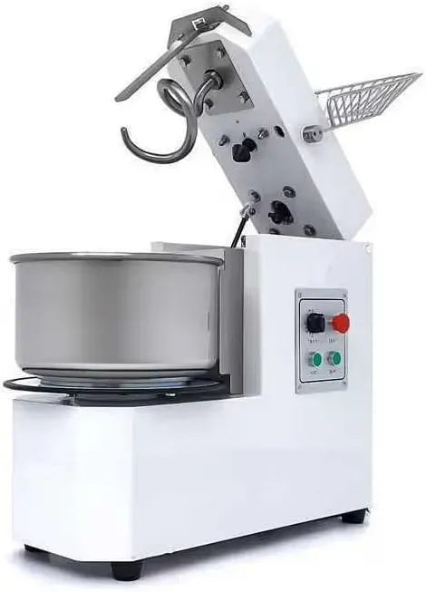 2 velocità dotato di testa sollevabile e serbatoio estraibile, Impastatrice professionale per pasta 50 litri trifase