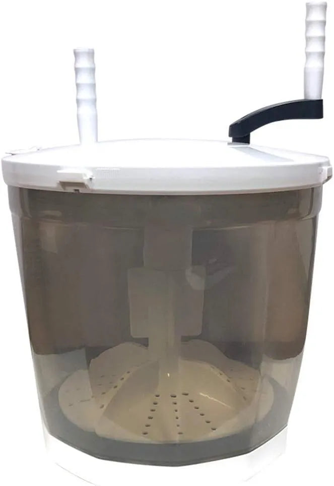 Lavatrice A 2, 2 kg, portatile, grigio, lavabiancheria