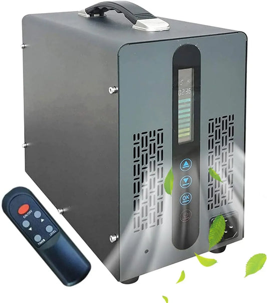 Black-40000mg/h Sterilizzatore, Generatore, generatore di ozono e purificatore, sterilizzatore elettrico, portatile, touch, professionale, nero
