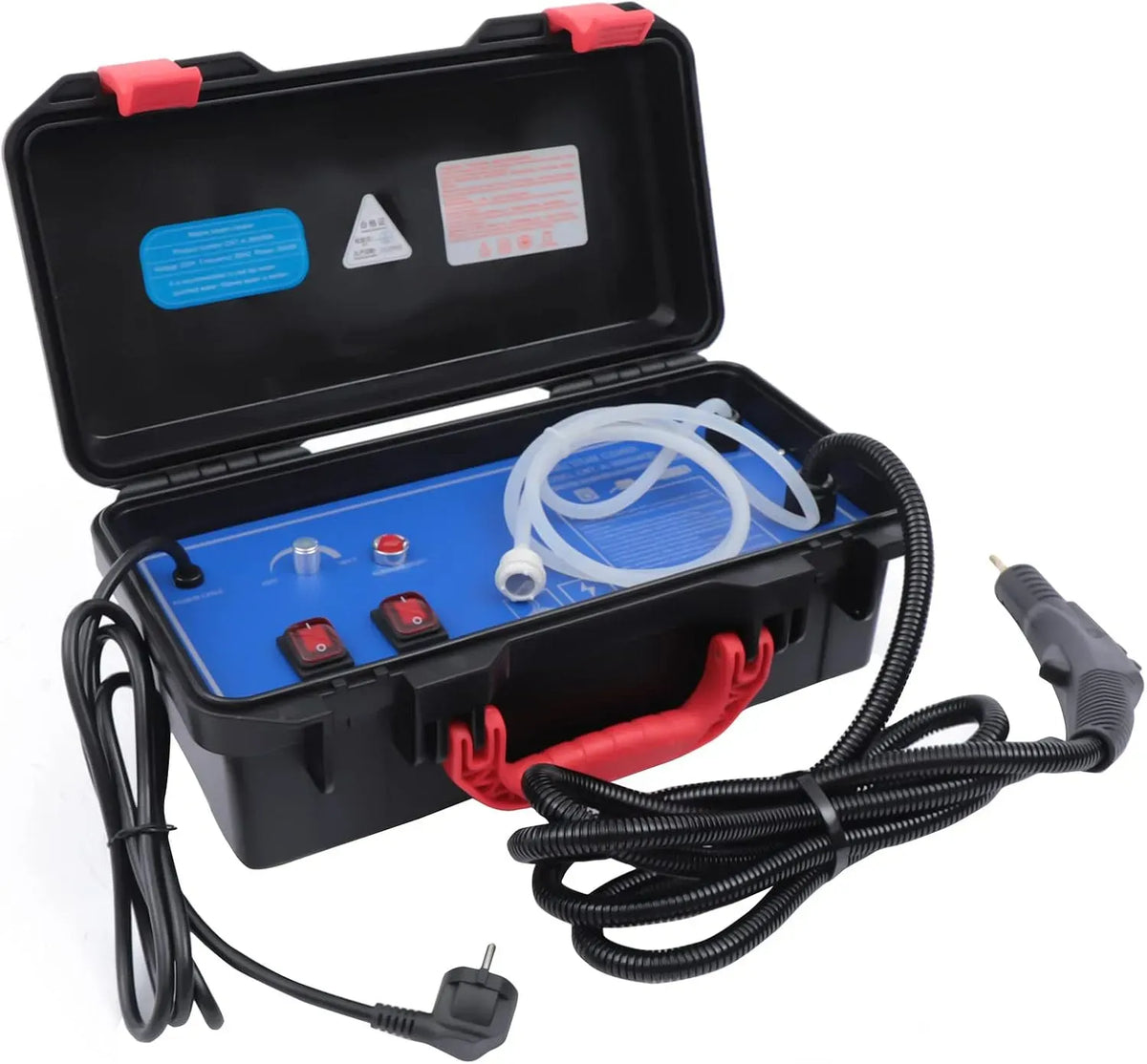 Pulitore a vapore, 3000 W, 100 a 130 °C, portatile