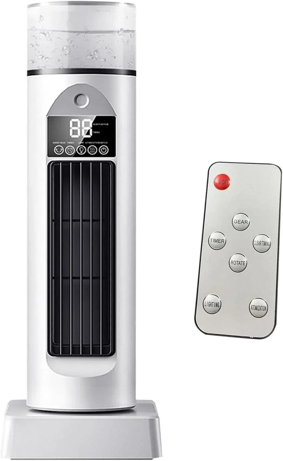 Condizionatore, portatile, timer, timer e telecomando