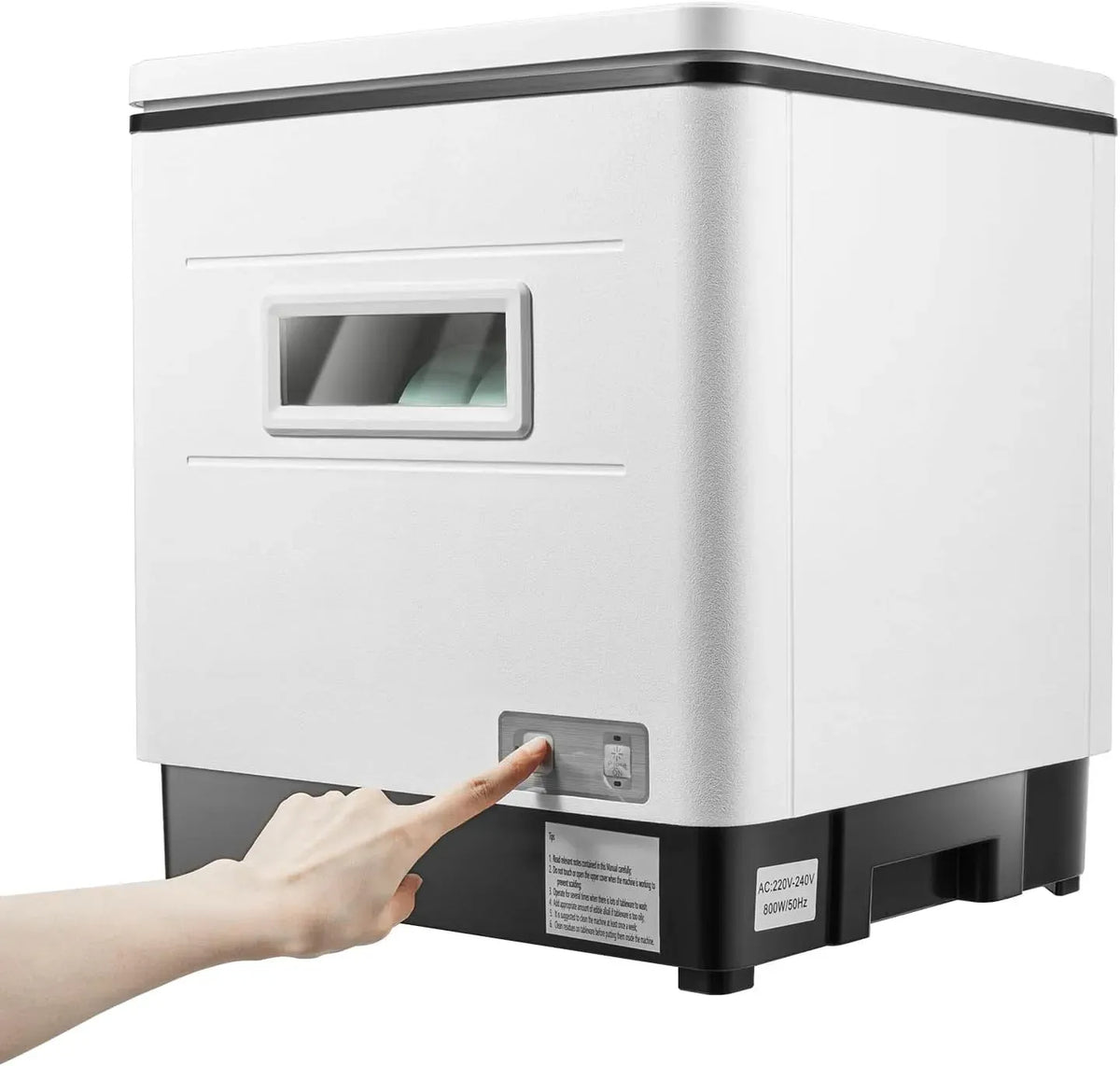 Lavastoviglie, 1500 W, libera installazione, macchina lavapiatti, Spray rotante Lavastoviglie